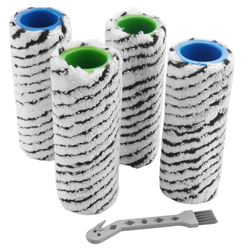 Spazzola A Rullo 4 Pezzi Per Karcher Fc7 Fc7 Premium Fc5 Fc5 Premium Fc3 Cordless Detergente Per Pavimenti
