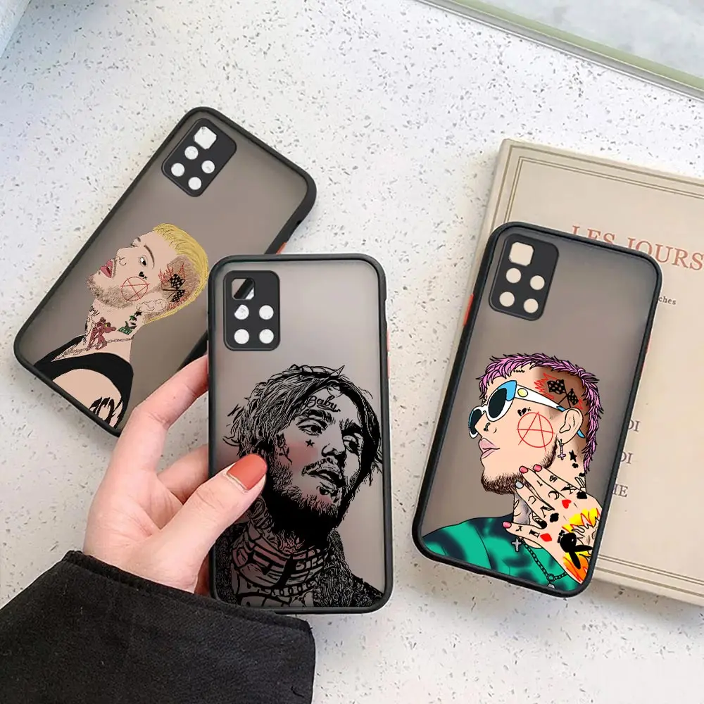 Rapper Lil Peep Singer Hell Boy Custodia Opaca Per Redmi Note 12 11 11T 11S 10 10S 9 9S 9T 8 7 6 5 4 Pro Plus Max Lite Aprime Cover