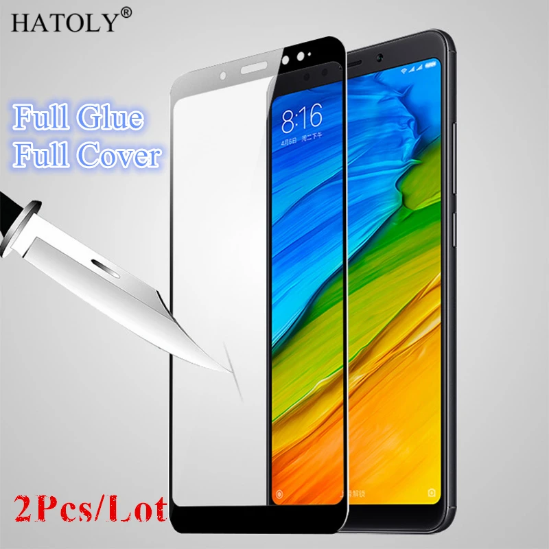 2 Pezzi Per Xiaomi Redmi Note 5 Pro Vetro Temperato Per Redmi Note 5 Pro Pellicola Salvaschermo Incollata Per Xiaomi Redmi Note 5 Pro