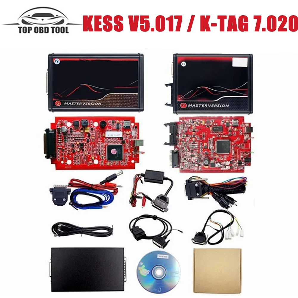 V2.80 Kess Ktag V7.020 Per Kess V5.017 Sw Master Ecu Chip Tuning Tool Per K-Tag 7.020 Kess