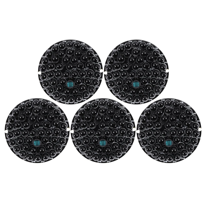 Scheda Led A Infrarossi 5X Ir 940Nm 48Pcs Led Ir Invisibile Di Notte Nessuna Scheda Luminosa Di Esposizione