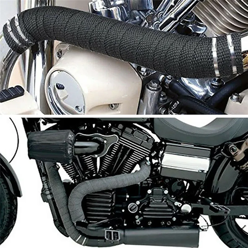 Silenziatore Per Coperchio Di Protezione Scarico Moto Per Yamaha Fz8 Raptor 700 Wr250F Neos Fazer 600 Yz 250 Rd 350 Mt07 Tracer 700