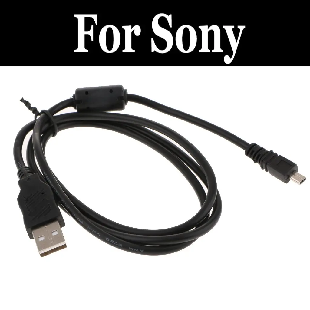 Usb Fast Data Charger Cable Player Fotocamera Digitale Per Auto Per Sony Cyber Shot Dsc W310 W320 W330 W350 W370 W380 W510 W530 W550 W560