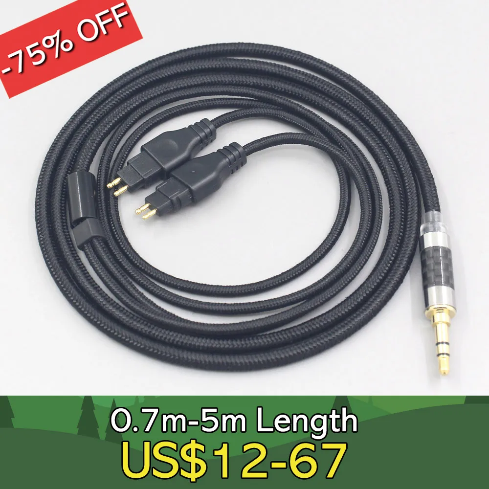 Cavo Ofc In Nylon Per Cuffie Super Morbido Per Sennheiser Hd25 Plus Hd25Sp Hd25-1 Ii Hd25-C Hd25-13 Hd-25 Light Ln007508