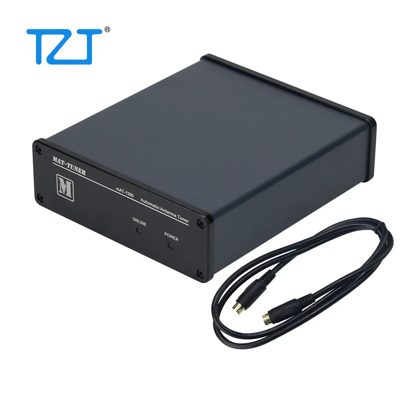 Tzt Mat-Tuner Mat-Y200 Sintonizzatore Antenna Automatico Sintonizzatore Antenna A Onde Corte 1.8-54Mhz Per Yaesu Ft-891 Ft-991A