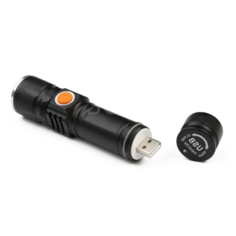 T6 L2 Torcia Potente Led V6 10000 Lumen Torcia Tattica Ricaricabile Usb 18650 Zoom Impermeabile Pesca Caccia Led