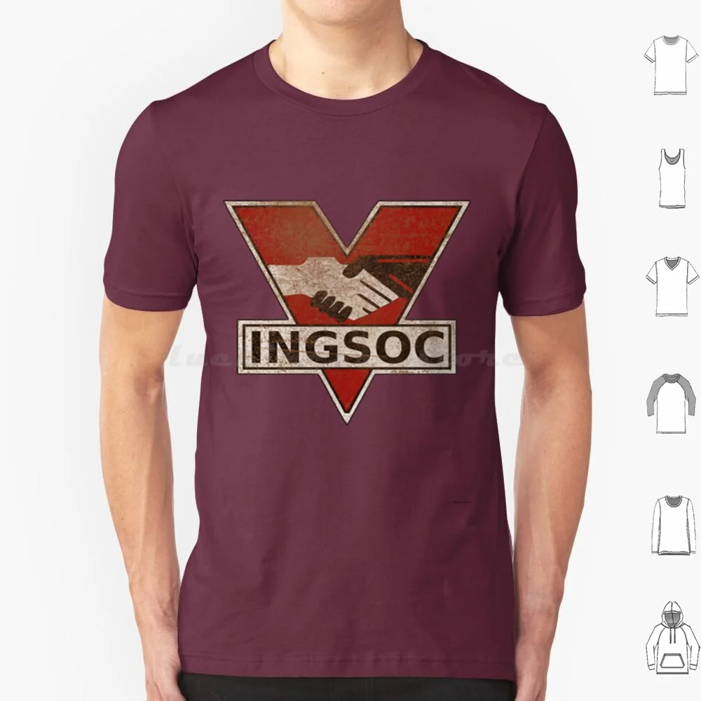 George Orwell Non Era Fatto Per Essere Un Manuale Di Istruzioni T Shirt Big Size 100% Cotone George Orwell 1984 New World