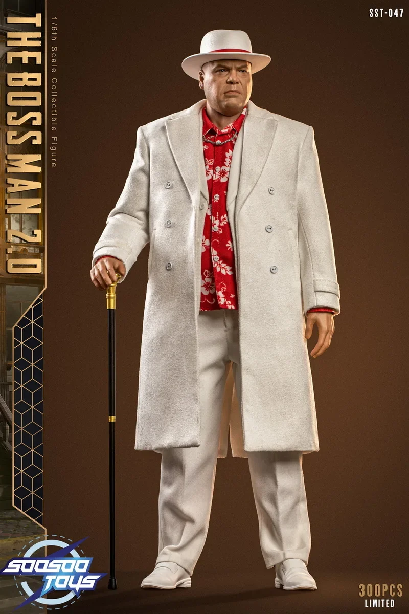 Soosotoys Sst-047 1/6 The Boss Man 2.0 Underground Brain 2.0 Action Figure Model Toys Regali In Magazzino