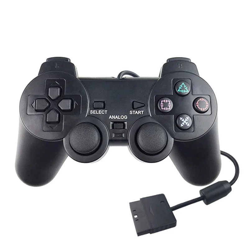 Gamepad Cablato Per Controller Sony Ps2 Per Joystick Ps2/Ps2 Per Playstation 2 Vibrazione Shock Joypad Controllo Cablato
