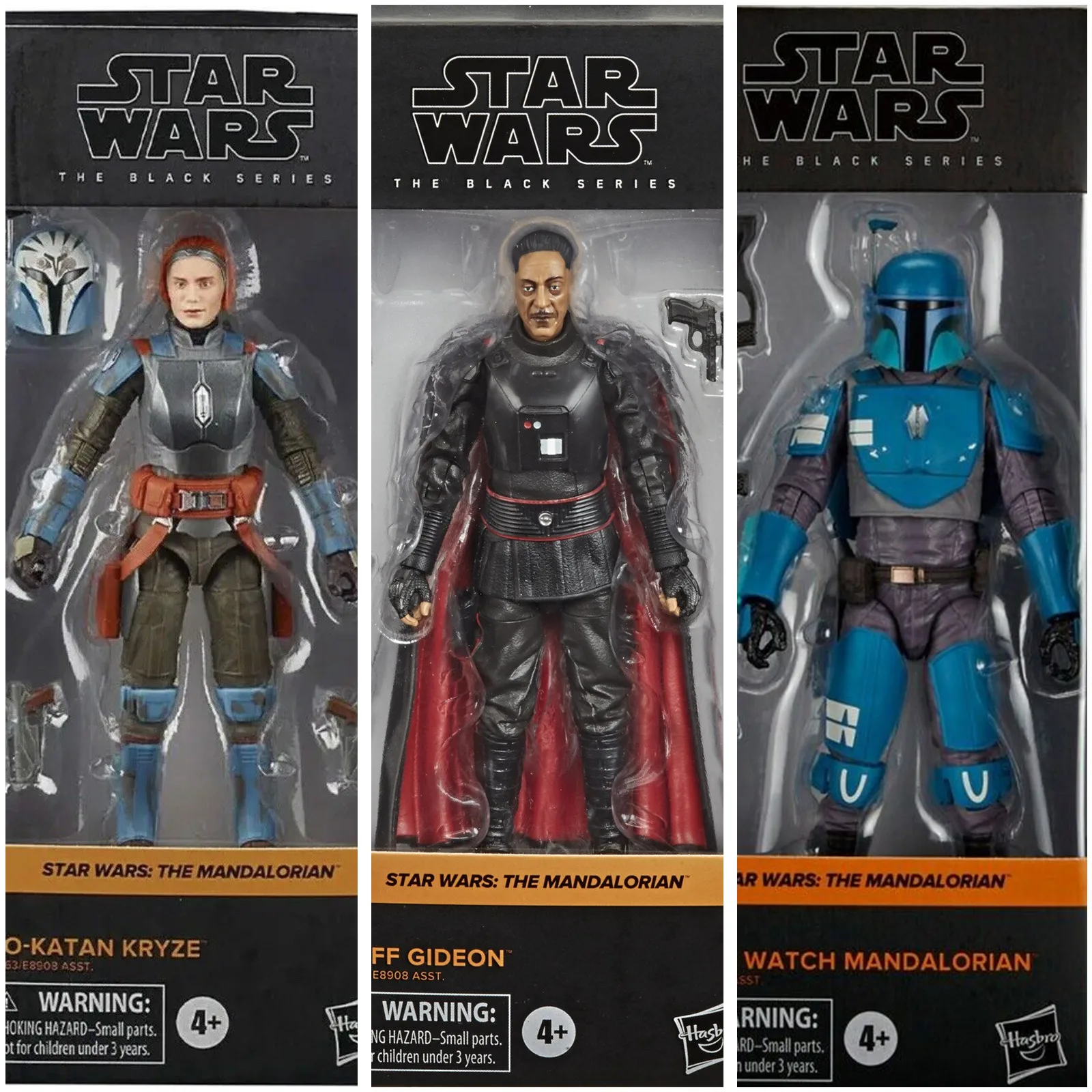 Star Wars The Mandalorian Moff Death Watch Bo Katan Kryze 6 "Action Figure Original Black Series Toys Doll Model