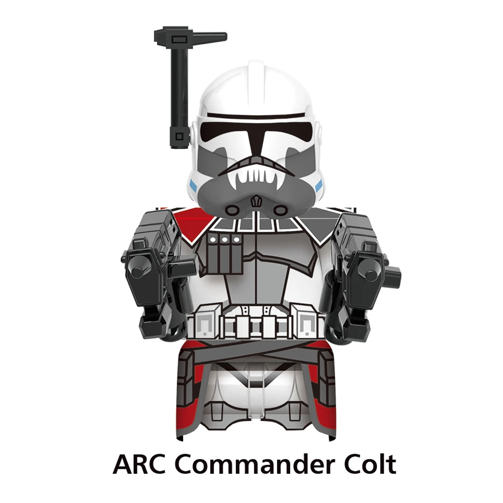 Clone Troopers Wolffe Building Blocks Commander Cody Rex Colt Blitz The Bad Batch Bricks Elite Squad Troopers Figure Toys