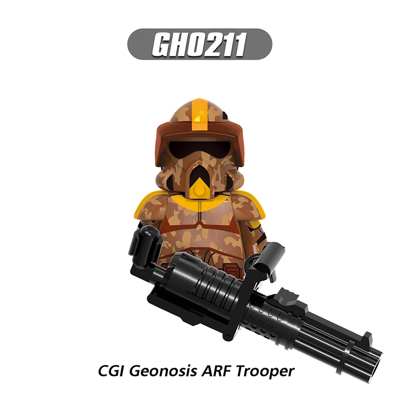 G0127 501St Arf Trooper Boomer Building Blocks Arf Commander Trauma Mattoni Clone Trooper Figure Mini Figurine Droid Kid Toy