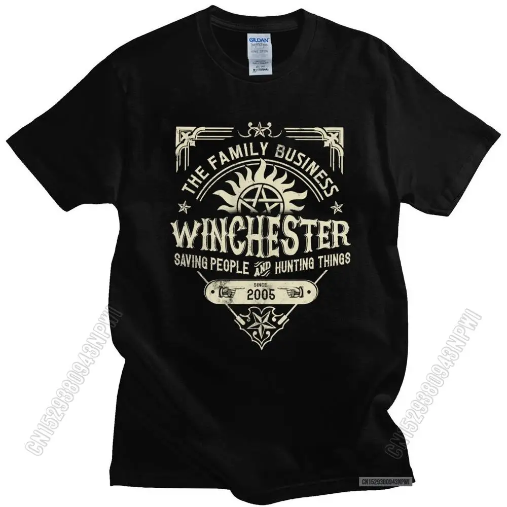 T-Shirt Homme D'Affaries Elegante Hip-Hop Surnaturel Winester Liberty Design Grande Taille Pour Éfunitàvision Merch 2020