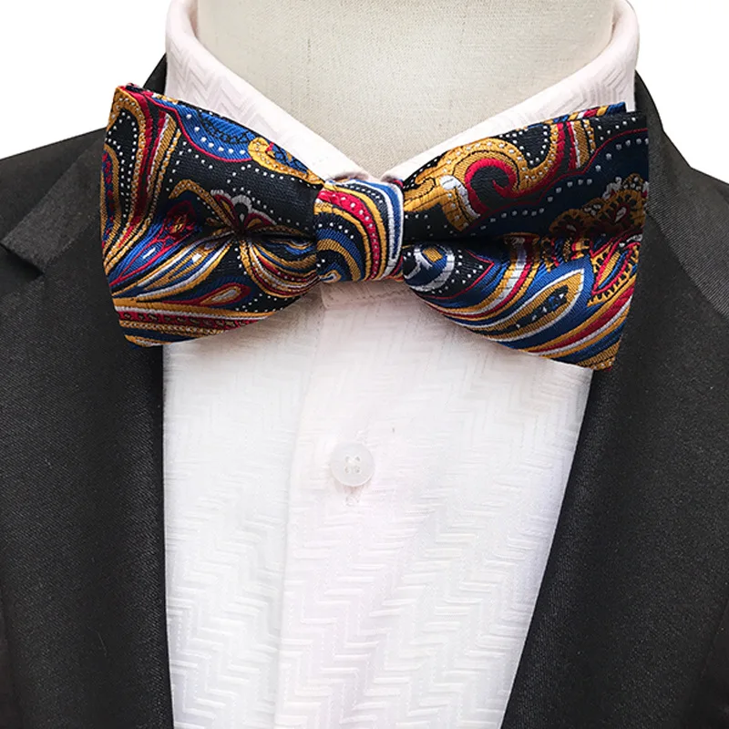 Nuovo Papillon Jacquard Moda Coreana Matrimonio Sposo Fiocco Noeud Papillon Homme Accessori Uomo Papillon Maschile