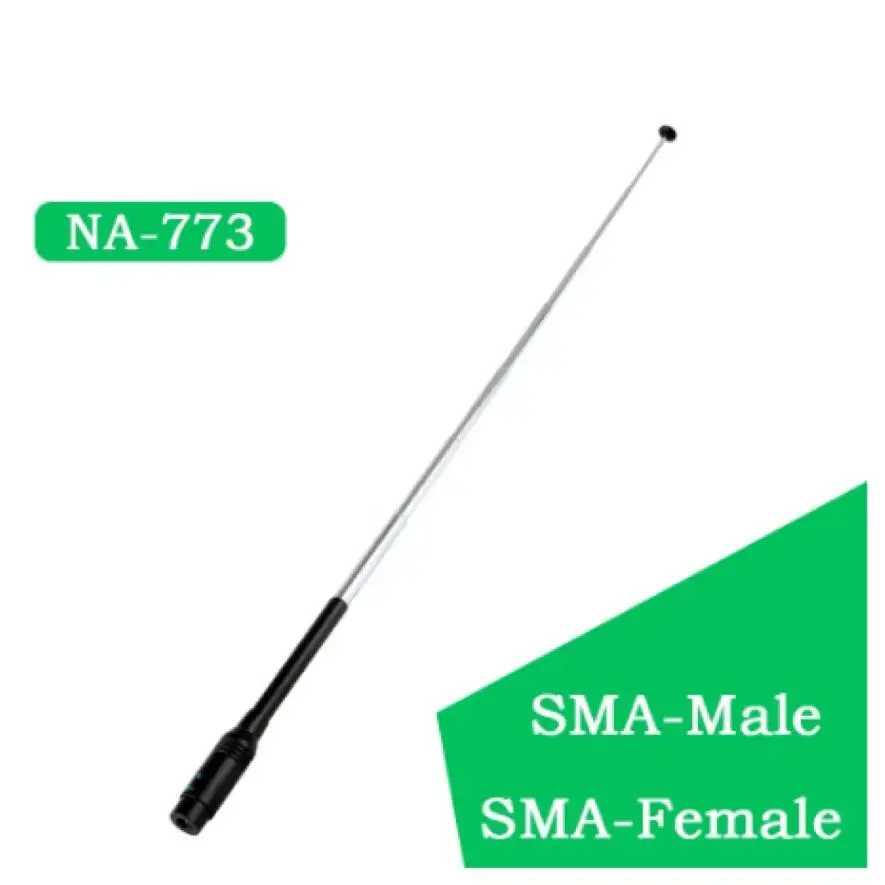 Nagoya Na-773 Sma Maschio Antenna Telescopica Raido Bidirezionale Per Yease Vx-160 400 300 800 Woxun Lt-6100 Tonfa Uv-985 Zastone Zt-2R