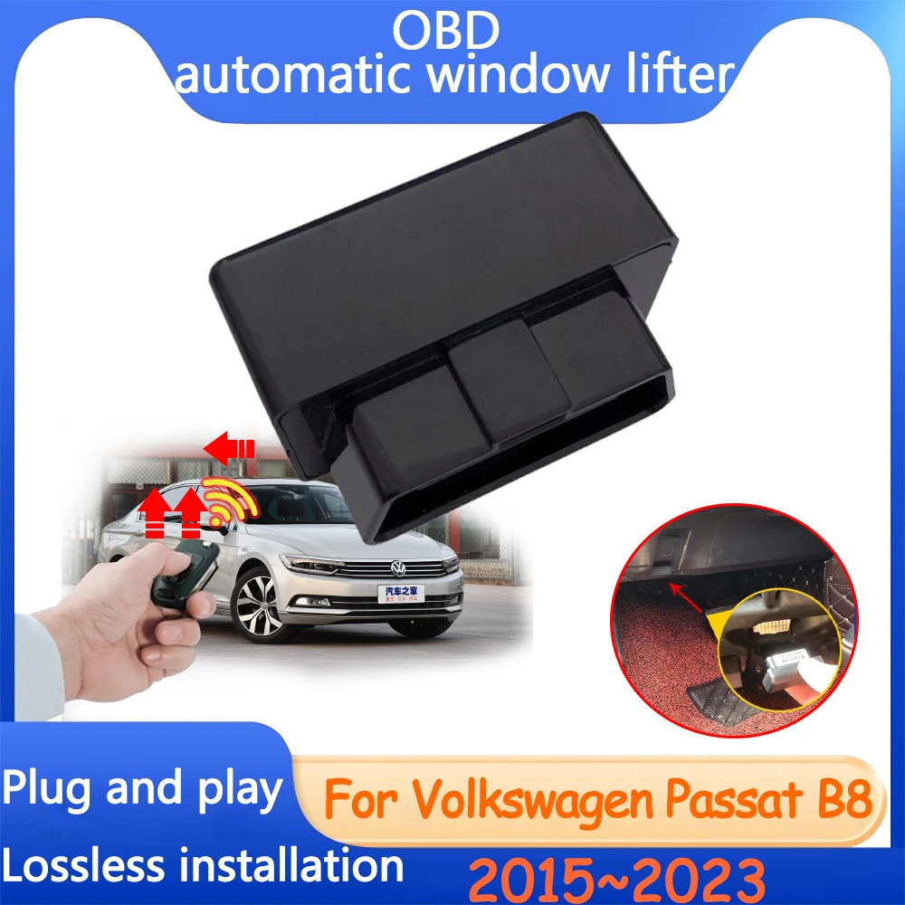Car Obd Alzacristalli Per Volkswagen Vw Passat B8 2018 2015 ~ 2023 Accessori Tuning Automatic Close Sunroof Device Modifica
