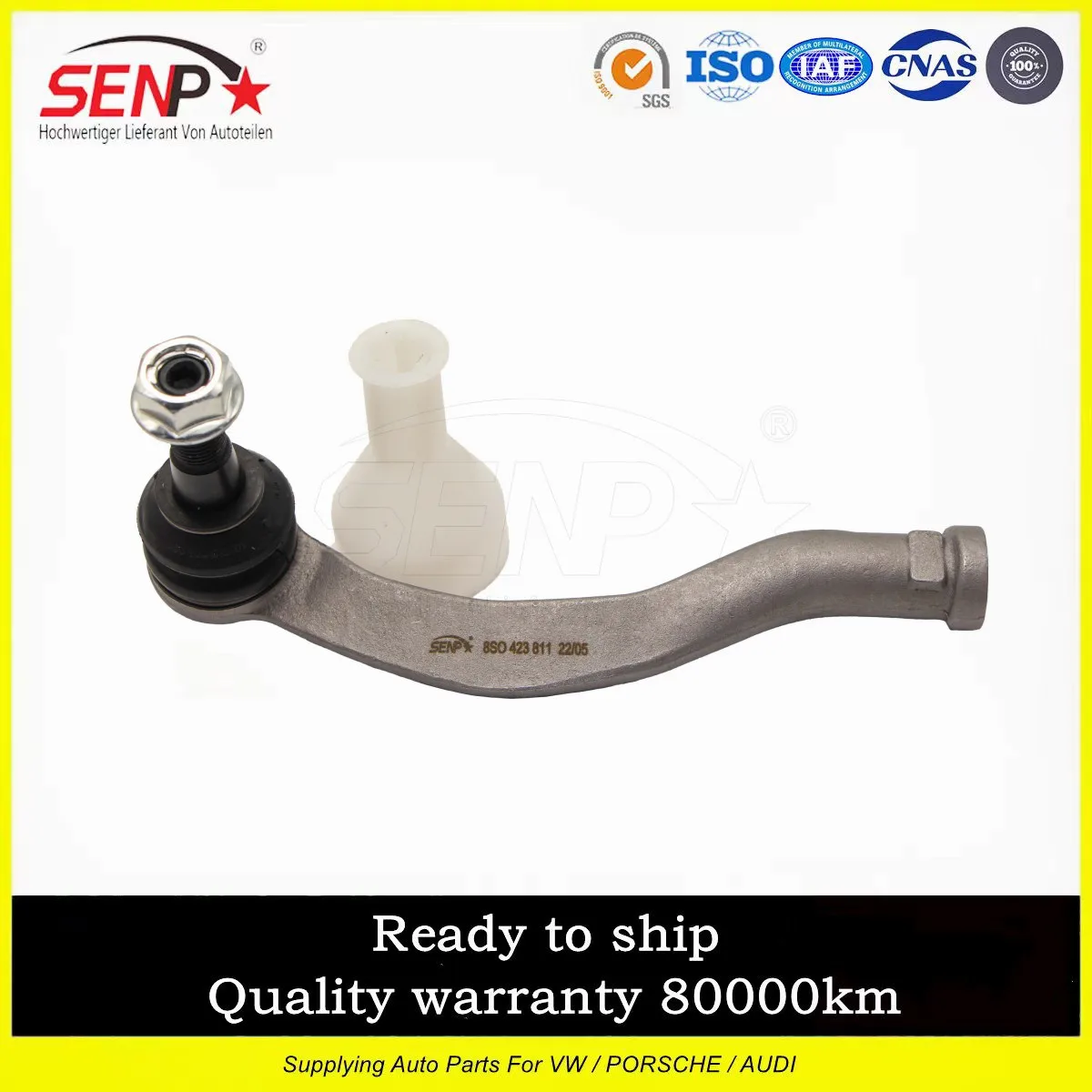 Oem 8 S0 423 811 Senp Ricambi Auto Di Alta Qualità Estremità Tirante/Sinistra Misura Per Audi Tt/Tts Coupe/Roadster 15-8 S0423811