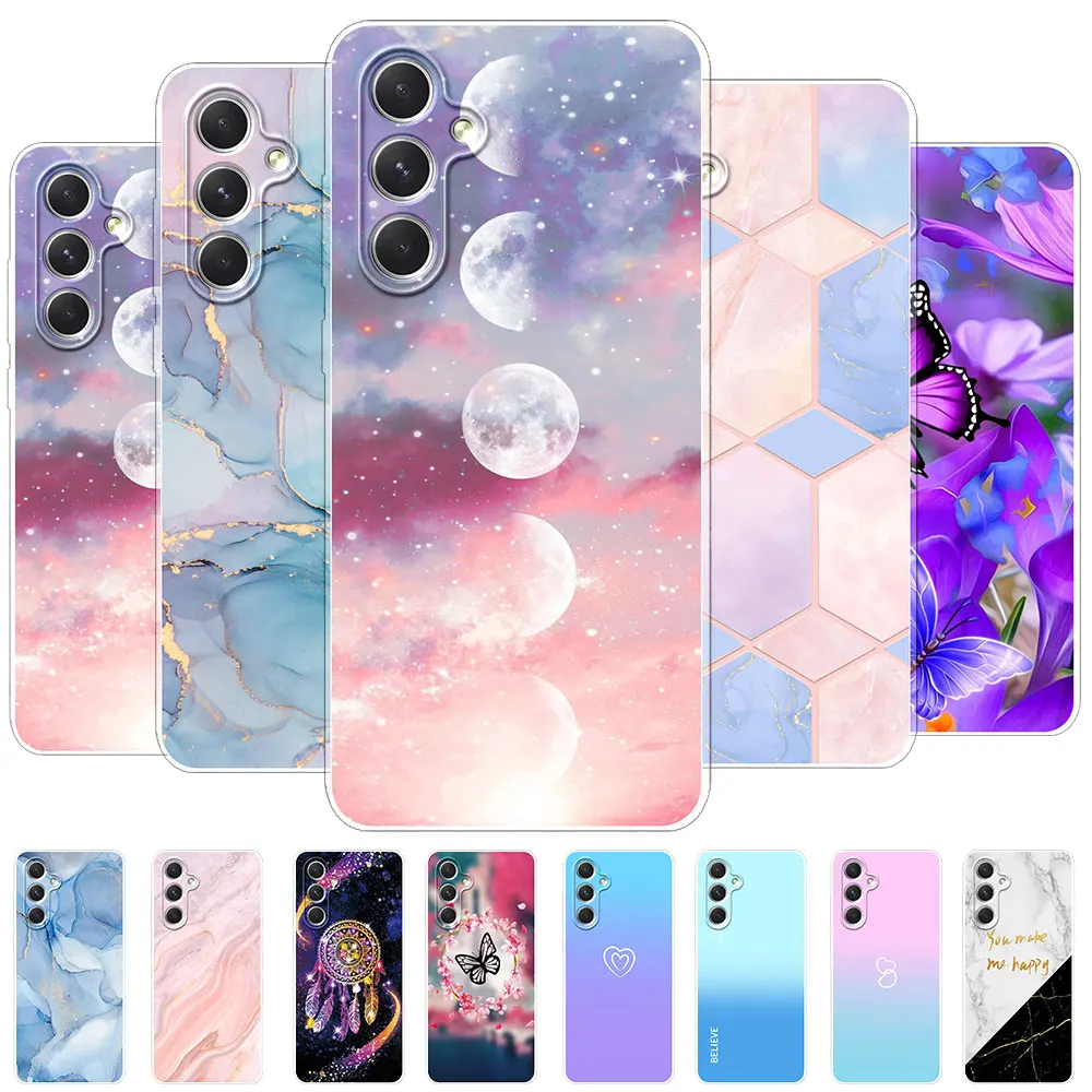 Per Samsung A25 5G Custodia Trasparente Custodia Morbida In Silicone Tpu Per Samsung Galaxy A25 Paraurti Coque Per Samsung A25 Proteggi Fundas