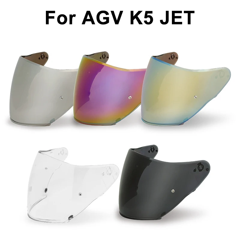 Visiera Per Casco Per Agv K5 Jet Helmet Shields Protezione Uv Parabrezza Parasole Casco Moto Accessori