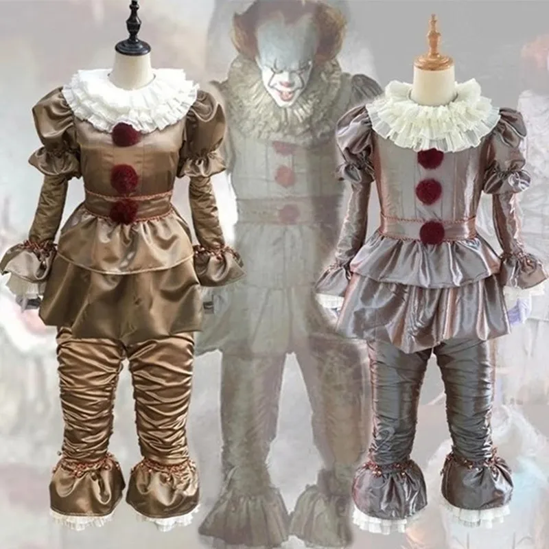 Nuovo Costume Di Halloween Clown Adulto Cosplay Costume Party Performance Costume Natale Cos Costume Penny Wise