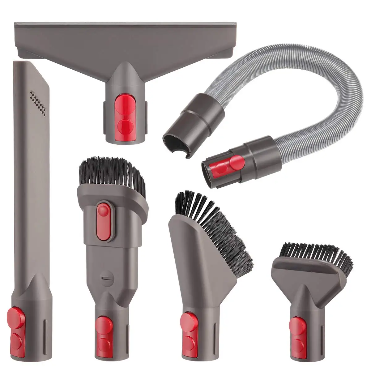 Kit Di Attacco Di Ricambio Per Dyson V15 V12 V11 V10 V8 V7 Pezzi Di Ricambio Spazzola Cyclone Fluffy Brush Tools Accessorio Per Aspirapolvere