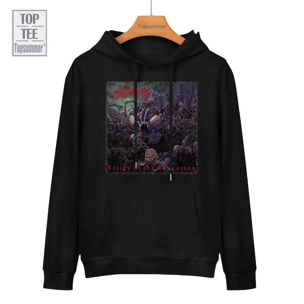Effigy Of The Forged Album Felpa Soffocamento Tour Felpe Uomo Punk Streetwear Felpe Nero Top