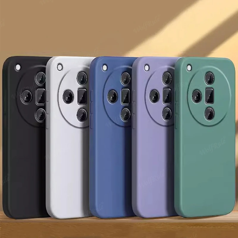 Per Oppo Find X7 Ultra Case Cover Oppo Find X7 Ultra Capas Bumper Antiurto Back Tpu Soft Cover Oppo Find X7 Ultra Pro Fundas