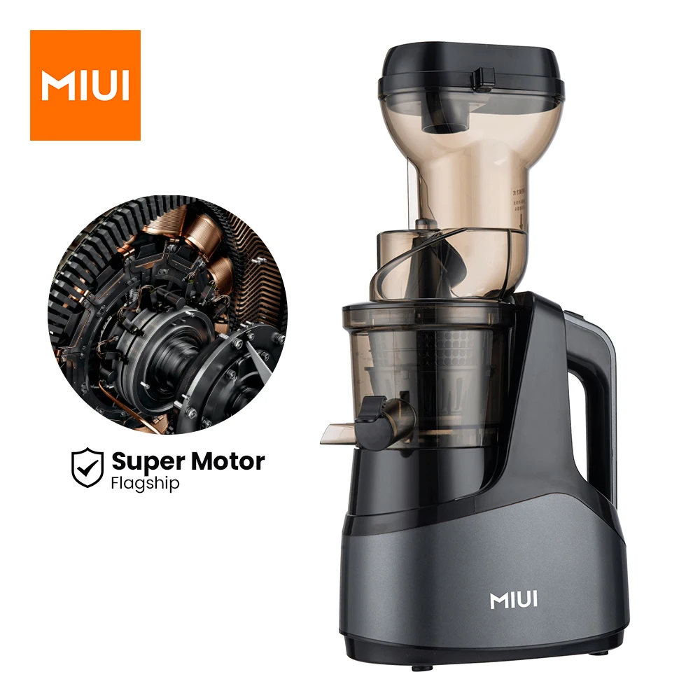 Miui Screw Cold Press Juicer Facile Da Pulire Spremiagrumi Originale A Bassa Velocità Frullatore Per Frutta E Verdura Flagship Commerciale