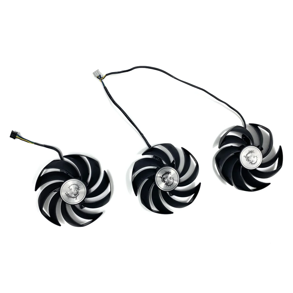 Ventola Di Raffreddamento 90Mm Pld09210S12Hh Dc12V 0.40A 4Pin Per Msi Geforce Rtx 3070 Rtx 3080 Rtx 3090 Suprim X Gpu Fan