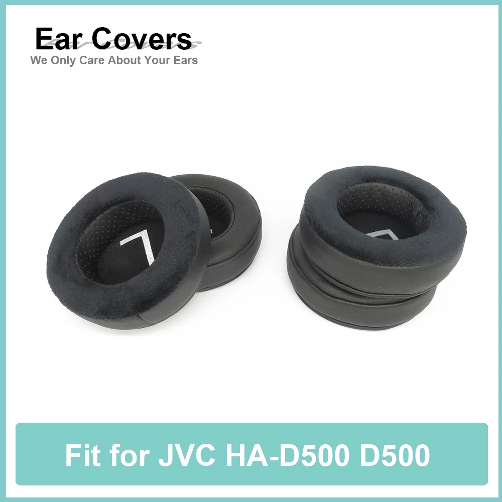 Auricolari Per Jvc Ha-D500 D500 Cuffie Auricolari Proteine Velour Cuscinetti Memory Foam