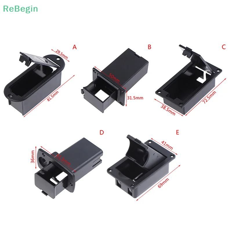 Pickup Per Basso Attivo 9V Battery Box 9V Pick Up Portabatteria/Custodia/Cover