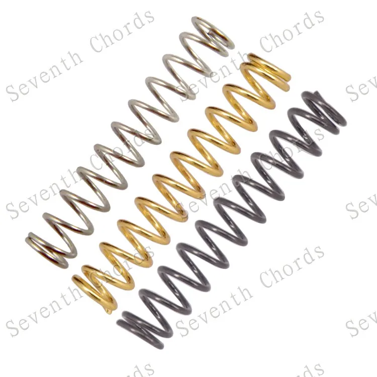 12 Pcs Electric Guitar Humbucker Pickup Adjust Height Springs,Electric Guitar Bass Bridge Saddle Adjust Springs - Length 25Mm