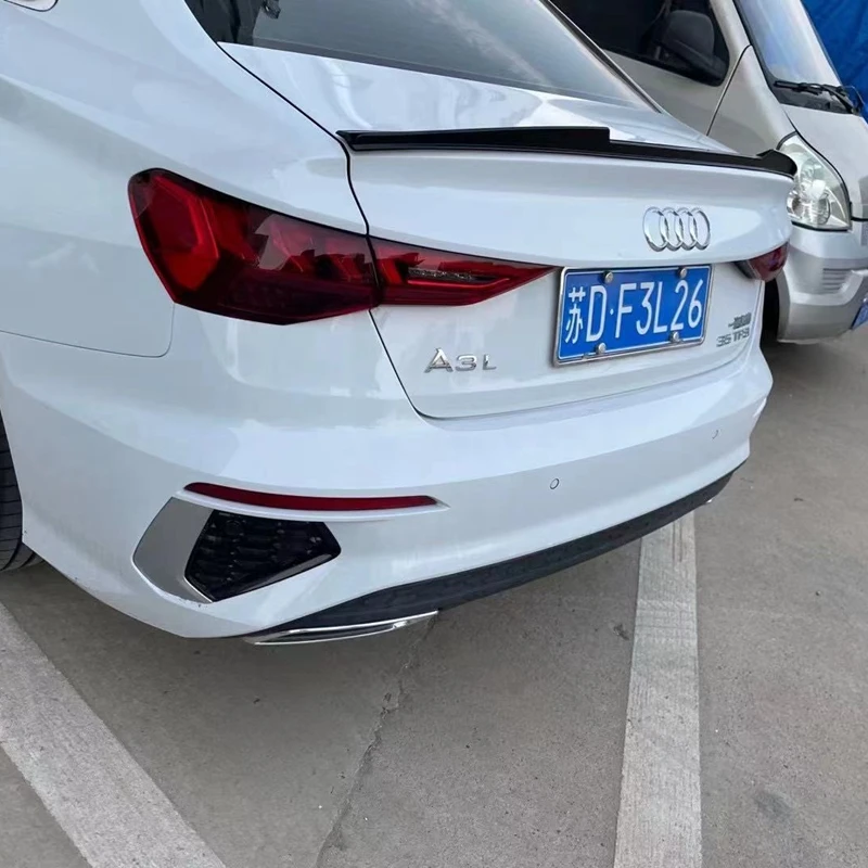 Per Audi Nuovo A3 Spoiler S3 Il Modello V Audi A3 Materiale Abs Car Rear Wing Primer Colore Spoiler Posteriore Per Audi A3 Spoiler 2021