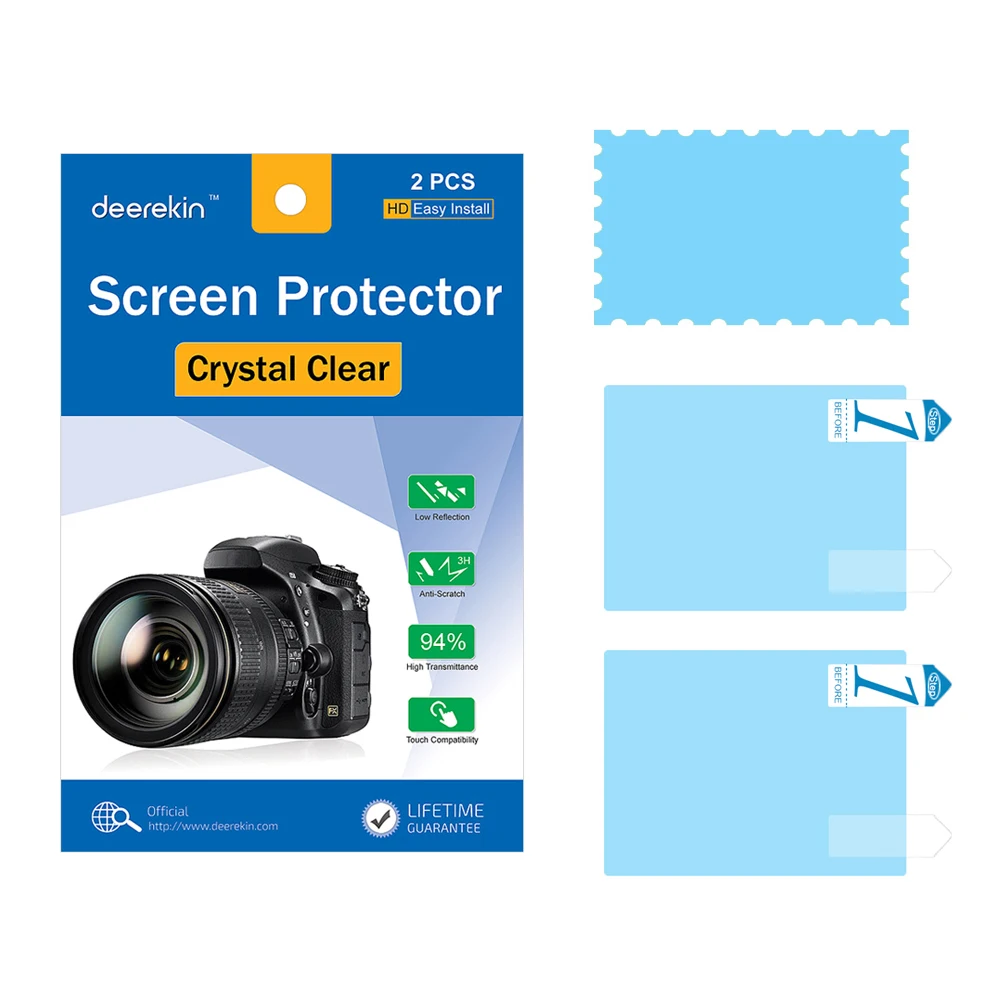 2X Deerekin Lcd Protezione Dello Schermo Pellicola Protettiva Per Canon Powershot G7X Ii/G7X Mark Iii Ii/G7X/ G7 X Fotocamera Digitale