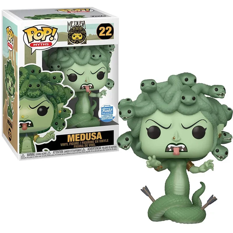 Funko Pop Myths Movie & Tv Medusa #22 Edizione Limitata Vinyl Figure Model Toys For Children Gifts