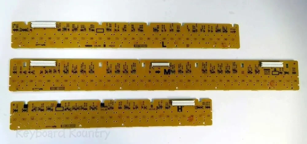 Digital Piano Part Ghl88 Schede Di Contatto Chiave Per Yamaha Modx8 Dgx-640/650/660 Kx8 Mm8 P85 P95 105 115 Ydp-S30 Ypg625 635