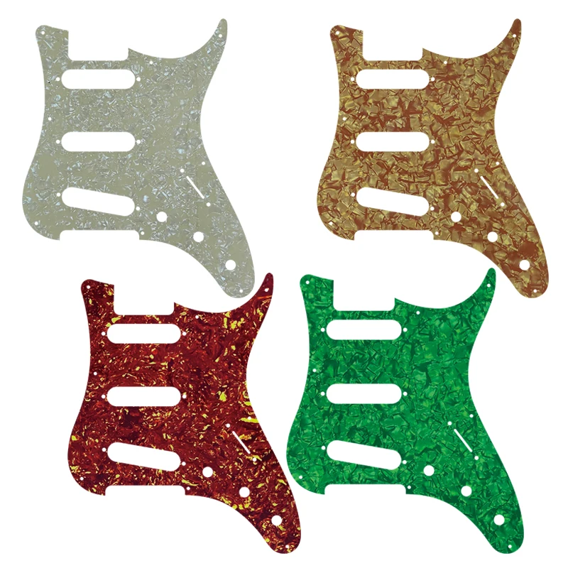 Fei Man Parti Di Chitarra Per Paul Reed Smith Prs Sss 8 Viti Chitarra Elettrica Battipenna Piastra Cratch, Scelta Multicolore