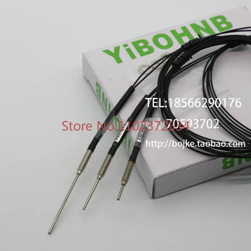 2Pcs M3 M4 M6 Riflettente Sensore A Fibra Ottica Sonda Prs Frs-320-I Frs-420-I Fr-620-I