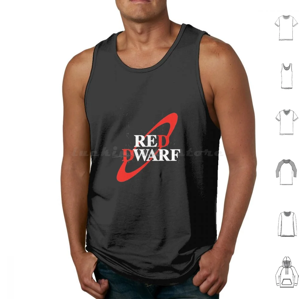 Distressed Red Dwarf Logo Classic T-Shirt Canotte Gilet Senza Maniche Smeg Head Better Dead Rispetto A Smeg Red Dwarf Red Dwarf Quote