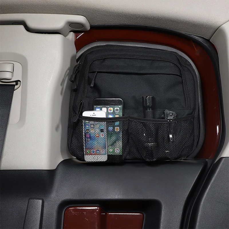 Per Toyota Fj Cruiser 2007-2021 Oxford Cloth Black Car Rear Door Window Storage Bag Tools Organizer Accessori Per Auto
