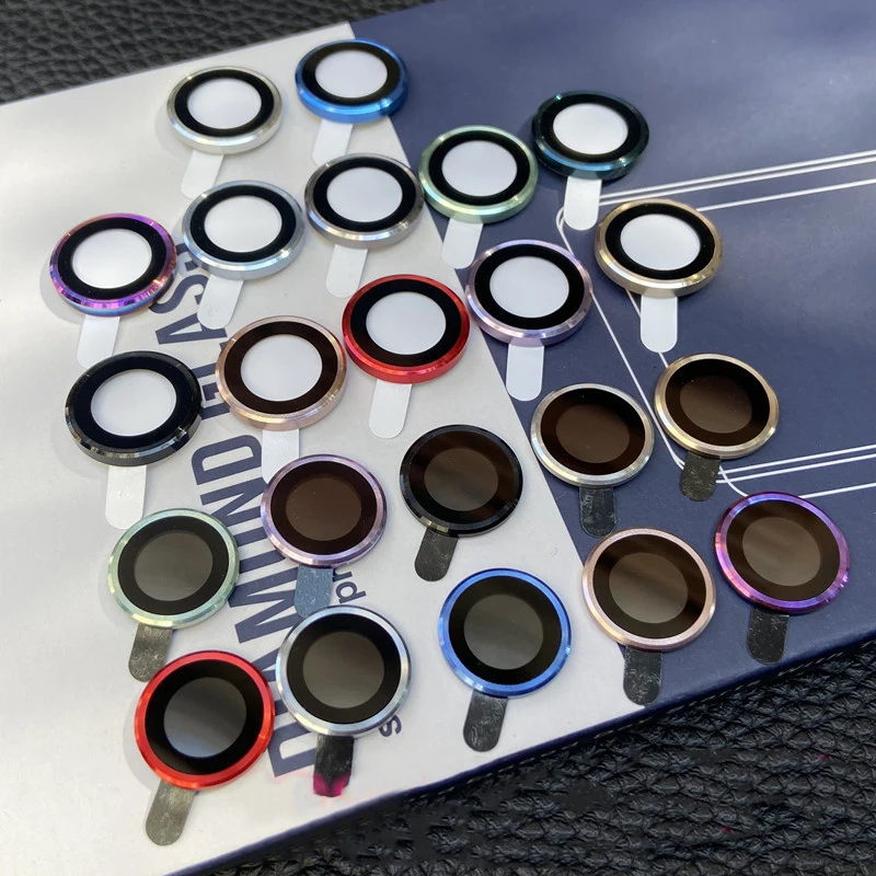 Nice Camera Lens Lega Di Alluminio Protettiva Per Iphone 13 12 11 Pro Max Mini Iphone13 13Pro Len Film Protector Glass Back Ring