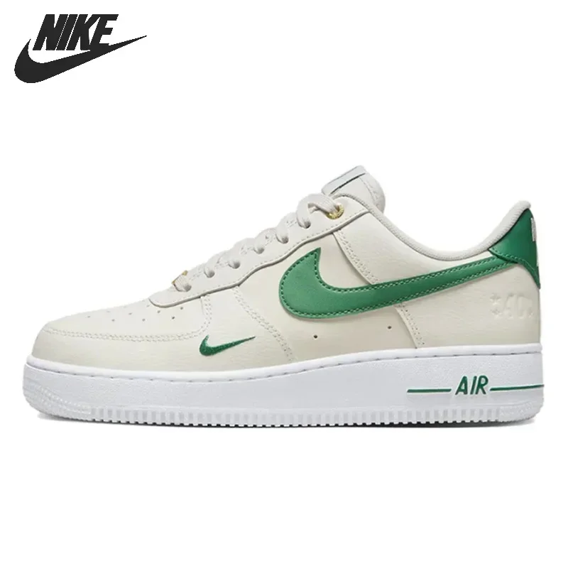 Nike-Air Force 1 Low 07 Chaussures De Lotion Board, Pres Des Unisexes, Beige Vert
