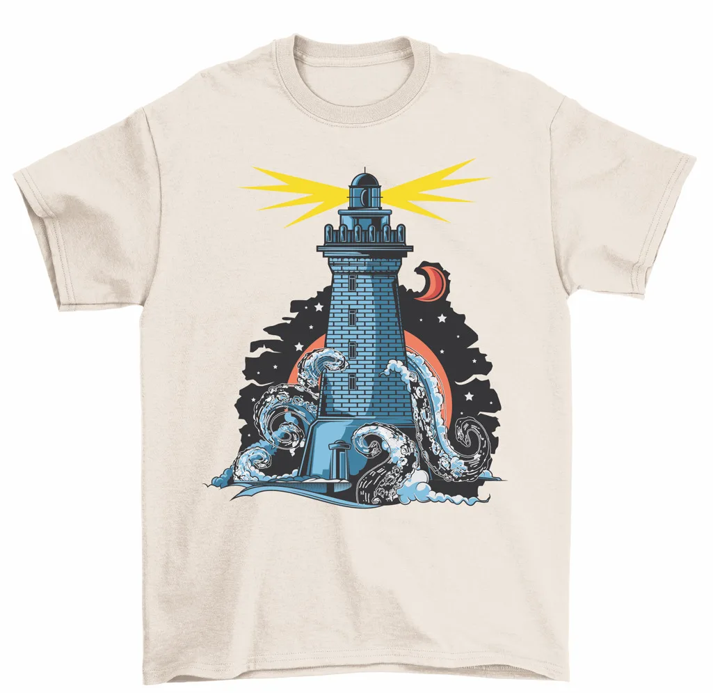 Thouse Kraken Tentacles Sailing Giant Octopus Monster T-Shirt