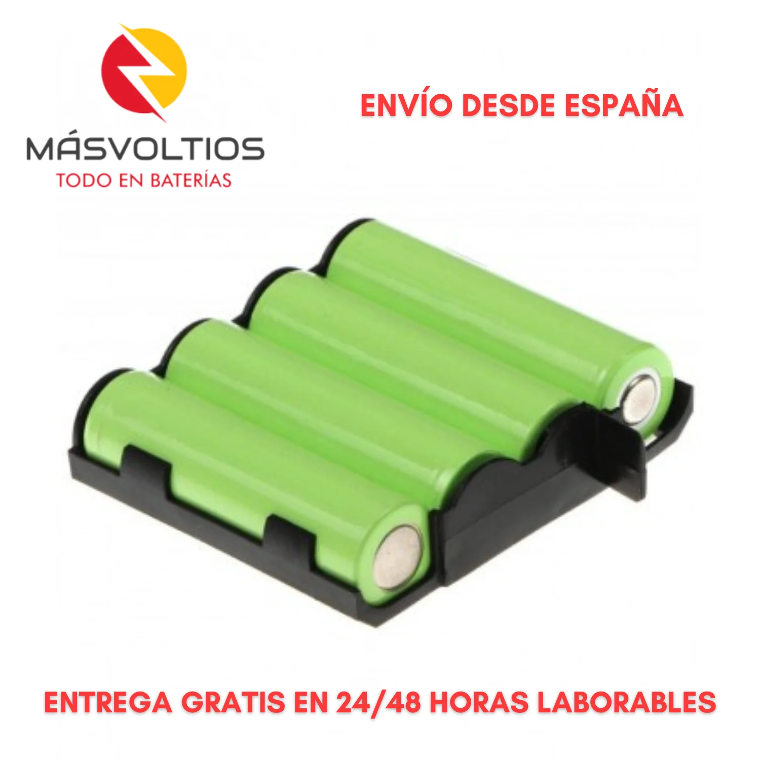 Batteria Compex 4.8V 1500Mah. Batteria Di Ricambio Per Dispositivi Medici Come Stimolatore Muscolare Compex Mi-Sport, Perfor