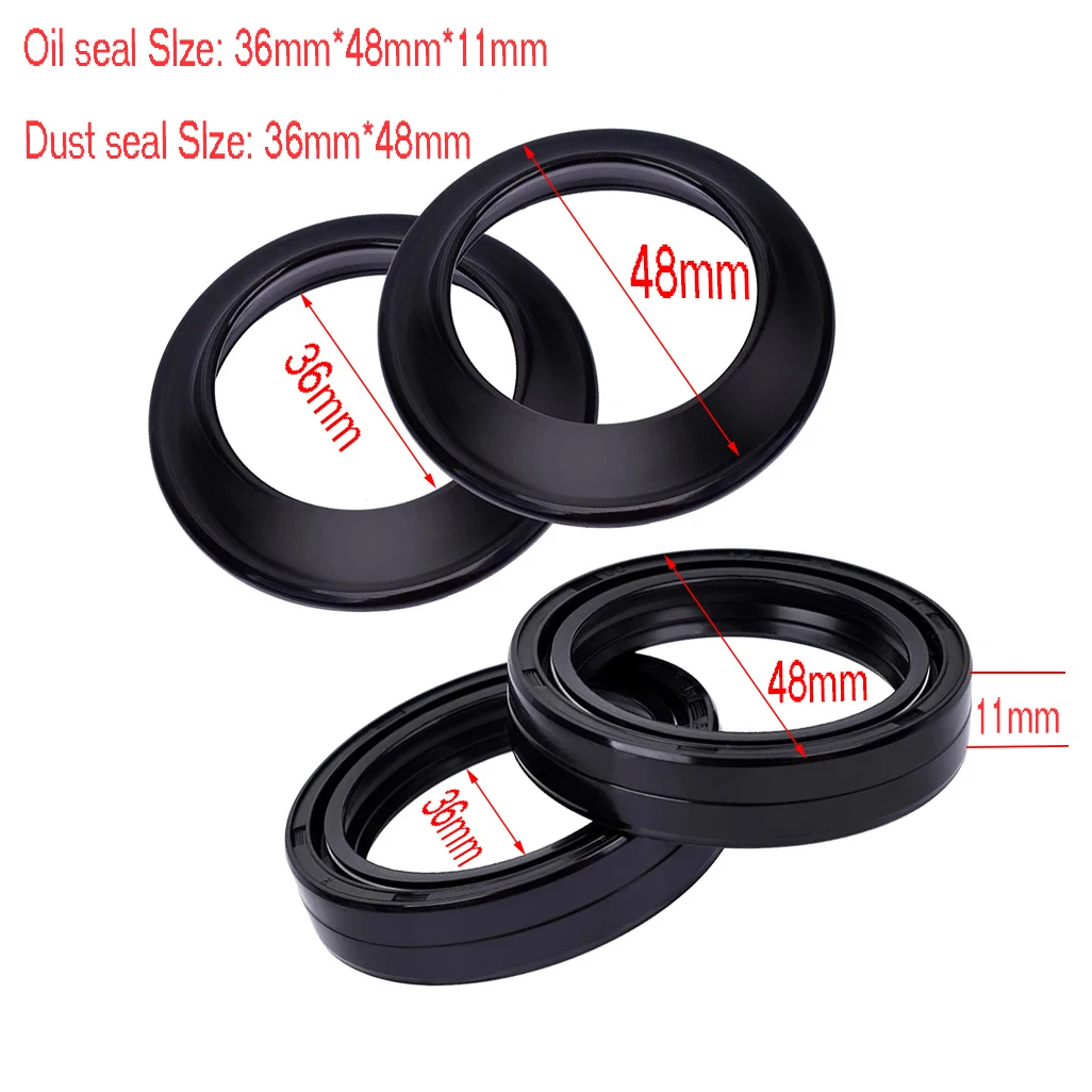 36X48X11 36 48 11 Moto Forcella Anteriore Ammortizzatore Paraolio Parapolvere Per Malaguti Madison 125 150 Madison S 200 250 Madison K 400