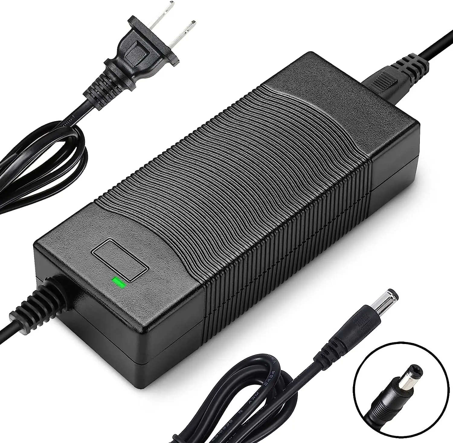 Caricabatterie 42V 2A Per Go Trax G2 G3 G4 Gxl V2 Apex Xl Rival Xr Elite Hx-X7 Kugoo S1 S3 M2 Pro Scooter Per Adattatore Batteria 36V Dc2.1