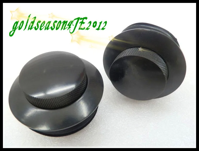 Nero Gas Fuel Tank Tappo Di Scarico Pop-Up Per Harley Sportster Softail Dyna Glide 82 +