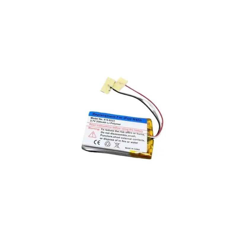 Sostituzione Interna Della Riparazione Della Batteria Ai Polimeri Di Litio Da 3.7V 330Mah Per Ipod Nano 1Th Gen 1Gb 2Gb 4Gb