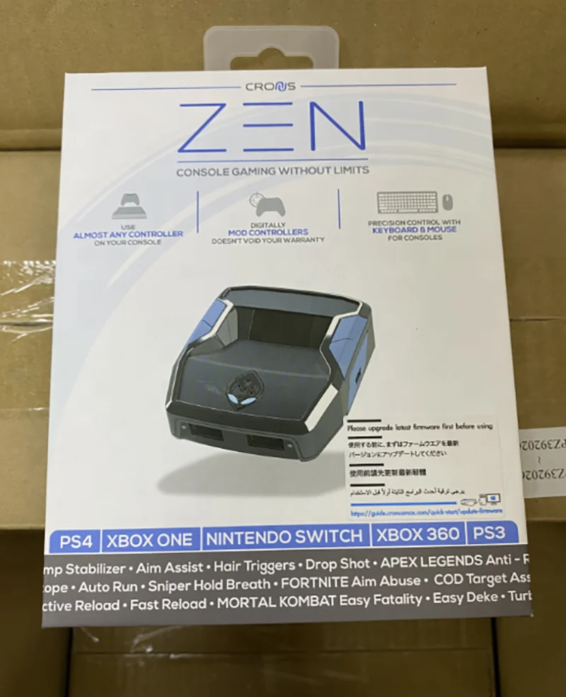 Convertitore Tastiera Mouse Originale Cronus Zen Cronusmax Per Ps4 Slim Pro Xbox One S X 360 Ns Switch Pc Cronuszen Cronusmax2
