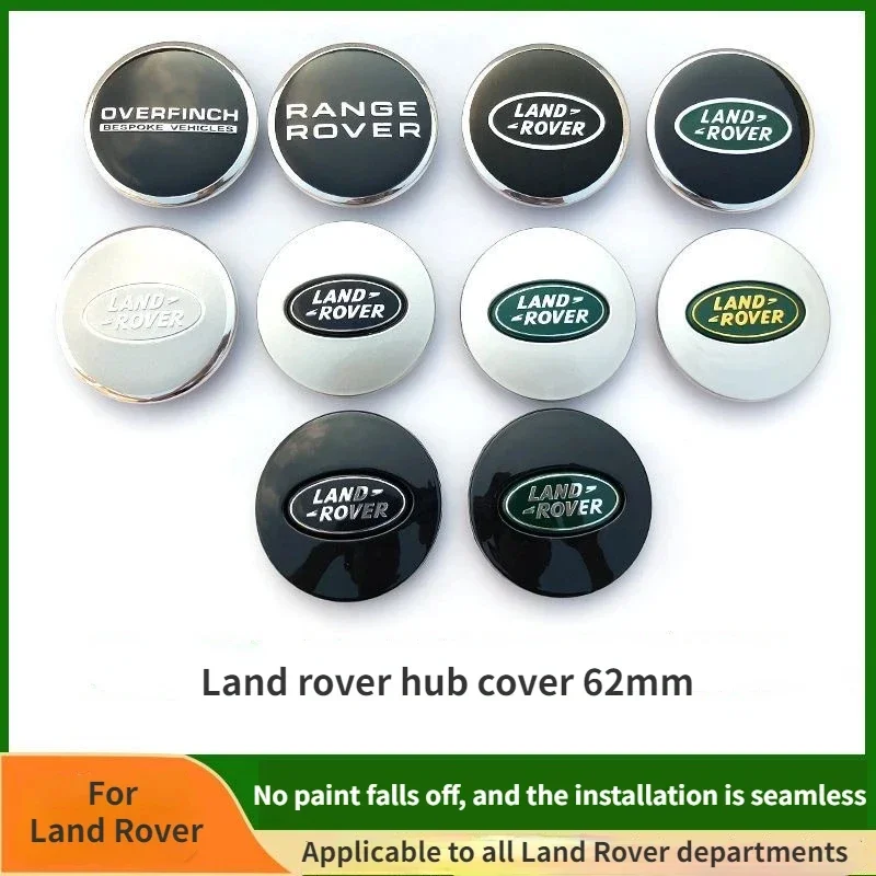 4 Pz 62Mm Per Land Rover Range Rover Lr2 Lr3 Lr4 Range Wheel Center Hub Caps Cover Emblem Logo Sport Raccordi Decorativi